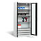 C+P Basic batterijlaadkast met kijkvenster van acrylglas, H 1950 x B 930 x D 500 mm, lichtgrijs/antraciet