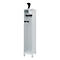C+P Brandweerkast Evolo, model PRAKTUS, 1 vak, H 1850 x B 400 x D 500 mm, poten, lichtgrijs