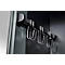 C+P brandweerkluis Evolo, model EXPERT, 1 compartiment, B 300 x D 500 x H 1850 mm, vloerglijders, lichtgrijs RAL 7035