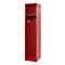 C+P brandweerkluis Evolo, model EXPERT, 1 compartiment, B 400 x D 500 x H 1850 mm, vloerglijders, vuurrood RAL 3000