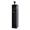 C+P Brandweerkluis Evolo, model EXPERT, 1 vak, B 400 x D 500 x H 1850 mm, vloerglijders, helmhouder, antracietgrijs RAL 7016