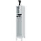 C+P Evolo brandweerkast, model YOUNGSTER, 1 compartiment, H 1630 x B 300 x D 500 mm, poten, lichtgrijs RAL 7035