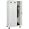 C+P Evolo Plus kledingkast, 3 vakken, rechts scharnierend, cilinderslot, B 900 x D 500 x H 1950 mm, lichtgrijs/lichtgrijs