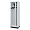 C+P Feuerwehrspind Evolo, Modell KOMBI, 2 Abteile, H 1950 x B 600 x T 500 mm, Sockel, lichtgrau RAL 7035