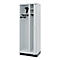 C+P Feuerwehrspind Evolo, Modell KOMBI, 2 Abteile, H 1950 x B 700 x T 500 mm, Sockel, lichtgrau RAL 7035