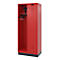 C+P Feuerwehrspind Evolo, Modell KOMBI, 2 Abteile, H 1950 x B 800 x T 500 mm, Sockel, feuerrot RAL 3000