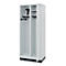 C+P Feuerwehrspind Evolo, Modell KOMBI, 2 Abteile, H 1950 x B 800 x T 500 mm, Sockel, lichtgrau RAL 7035