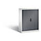 C+P Rollladenschrank Omnispace, H1230B1000T420 mm, Lichtgrau/Schwarzgrau