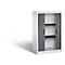C+P Rollladenschrank Omnispace, H1230B800T420 mm, Lichtgrau/Schwarzgrau