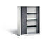 C+P Rollladenschrank Omnispace, H1660B1200T420 mm, Lichtgrau/Schwarzgrau