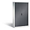 C+P Rollladenschrank Omnispace, H1980B1200T420 mm, Lichtgrau/Schwarzgrau