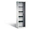 C+P Rollladenschrank Omnispace, H1980B600T420 mm, Lichtgrau/Schwarzgrau