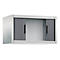 C+P Rollladenschrank Omnispace, H450B800T420 mm, Lichtgrau/Schwarzgrau