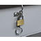 Cadenas Cemo, pour bacs polyvalents/bacs à litière/réservoirs de stockage, galvanisé