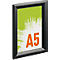 Cadre clippant noir au format A5 avec un fond vert et l'inscription A5 en orange.