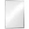 Cadre d'information Durable DURAFRAME® Poster, format A1 vertical/transversal, pour 2 posters, autocollant, cadre magnétique rabattable, L 639 x P 28 x H 886 mm, PET, argenté
