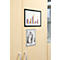 Cadre d'information Duraframe - format A5- gris argenté -10 pièces