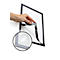 Cadre d'information WALLPAPER DURAFRAME®, A4, formats portrait et paysage, kit de recharge inclus, noir