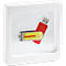 Cadre flottant FRAME, blanc