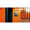 Cadre magnétique Durable rPET, format A4 vertical, avec 2 bandes magnétiques au dos, film RPET, transparent, 5 pièces 