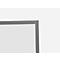 Cadre magnétique - PVC - portrait - pour documents A4 - gris - 5 pièces - notre marque Schäfer Shop Pure