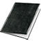 Cahier à pochettes plastiques Exquisit VELOFLEX, pour format A4, 10 pochettes, noir