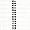 Cahier à spirales Oxford, format A4, 90 feuilles, quadrillé, 5 pièces
