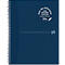 Cahier à spirales Oxford Origins, 70 feuilles, Optik Paper®, DIN A4+, quadrillé, double spirale, 90 g/m², bleu