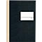 Cahier broché à couverture rigide PAGNA, A4, quadrillé, noir