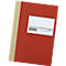Cahier broché à couverture rigide PAGNA, A5, quadrillé, rouge