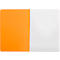 Cahier de notes Rhodia, 48 feuilles, DIN A4, 80g/m², certifié PEFC®, couverture souple, pointillé, orange