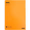 Cahier de notes Rhodia, 48 feuilles, DIN A4, 80g/m², certifié PEFC®, couverture souple, quadrillé, orange