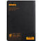Cahier de notes Rhodia, 48 feuilles, DIN A5, 80g/m², certifié PEFC®, couverture souple, pointillé, noir