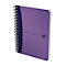 Cahiers à spirales Oxford Urban Mix, DIN A6, Optik Paper®, quadrillé, sans marge, 90 feuilles, reliure à double spirale, différentes couleurs, assortis, 10 pcs.