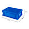Caisse aux dimensions EURO EF 4120, 10,1 l, bleu