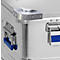 Caisse de transport Alutec INDUSTRY 27, aluminium, 27 l, L 380 x l 280 x H 344 mm, avec coins de gerbage, couvercle stable