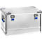 Caisse de transport Alutec INDUSTRY 60, aluminium, 60 l, L 350 x l 245 x H 315 mm, avec coins de gerbage, couvercle stable