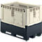 Caisse-palette avec patins, pliable, 695 litres
