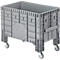 Caisse palette gerbable - mobile - polyéthylène - 285 L (livré sans couvercle)