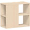 Caisson d'extension PALENQUE, ouverture trilatérale, l. 400 x P 800 x H 720 mm, érable