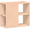 Caisson d'extension PALENQUE, ouverture trilatérale, l. 400 x P 800 x H 720 mm, hêtre