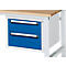 Caisson de dessous de table, tiroir 1 x 150 mm + 1 x 180 mm