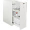 Caisson haut Big Tower BEXXSTAR, droite, 3 étagères, l. 400 x P 800 x H 1155 mm, verrouillable, blanc