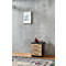 Caisson mobile 333 TEMPIO, en bois, 3 tiroirs (1 avec serrure), L 430 x P 500 x H 550 mm, anthracite/chêne cendré