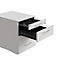 Caisson mobile SOLUS PLAY, 1 + 3 tiroirs, avec poignée, l. 430 x P 600 x H 562 mm, blanc
