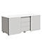 Caisson multi-usage SOLUS PLAY, 3 tiroirs, l. 1350 mm, blanc