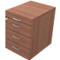 Caisson roulant ARLON OFFICE, L 420 x P 560 x H 585 mm, décor noyer canaletto