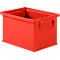 Caja apilable 14/6-4, 40 unidades, plástico, 2,5 l, rojo 