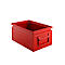 Caja apilable Schäfer Shop Select, 8,5 l, 60 kg, L 330 x A 209 x A 150 mm, acero, RAL 3000 (rojo fuego)