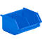 Caja con abertura frontal SSI Schäfer LF 110M, polipropileno, L 92 x An 100 x Al 50 mm, 0,26 l, azul